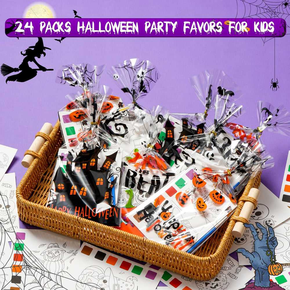 Yeolepor Halloween goodie bags ready for classroom parties and gifts