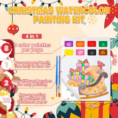 Yeolepor watercolor brushes set for easy, mess-free color application.