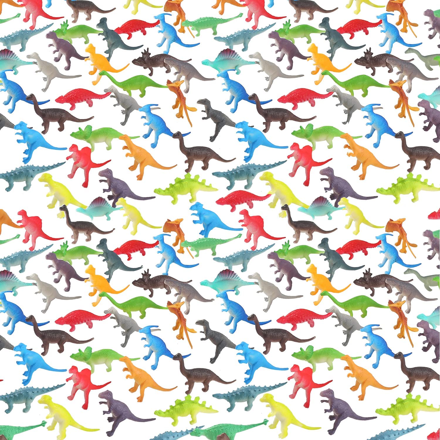 Yeonha Toys 168-pack mini dinosaur figures for imaginative play and learning