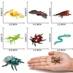Yeonha Toys beetle figure close-up, ideal for crafts and pretend-play learning
