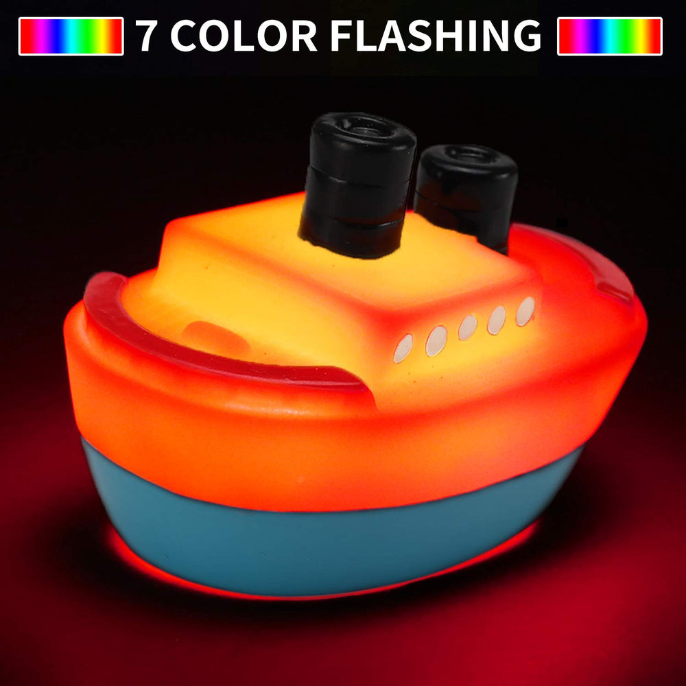 Yeonha Toys waterproof toy with bottom sensors lights up when in water