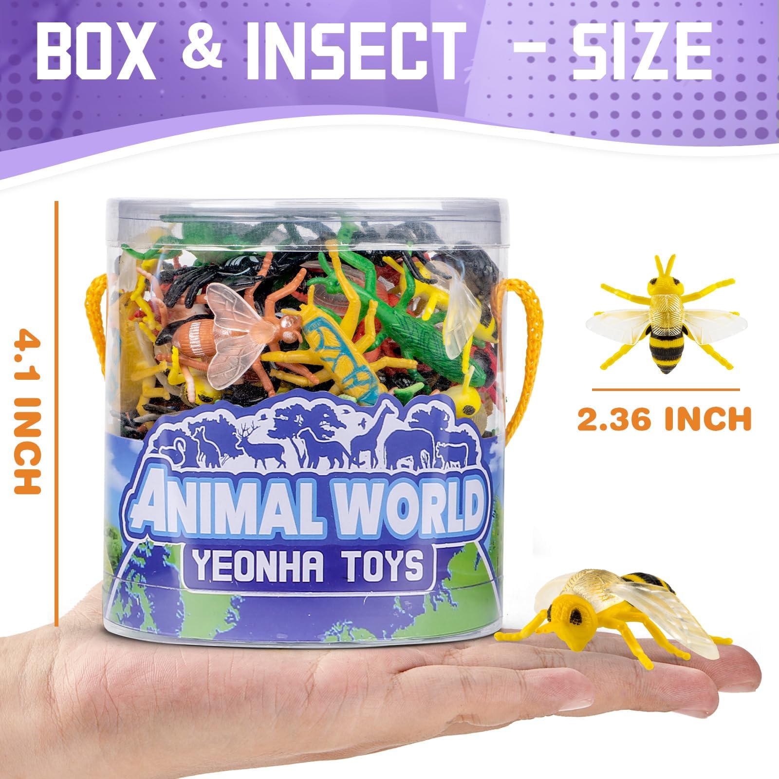 Yeonha Toys insect theme party decoration ideas featuring toy bugs.