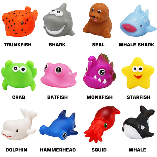 Yeonha Toys LED bath toys flash vibrant lights for interactive tub play