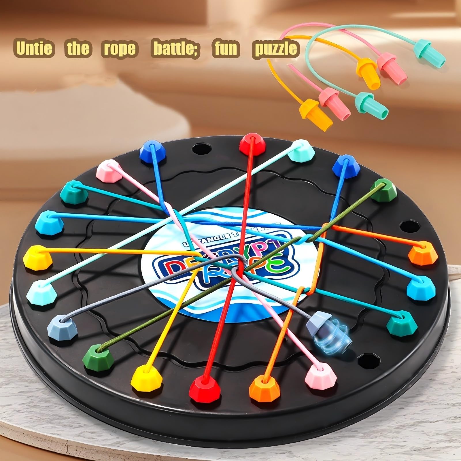 Yeopopshop Brainy Knots offers multi-level challenge for kids and adults.