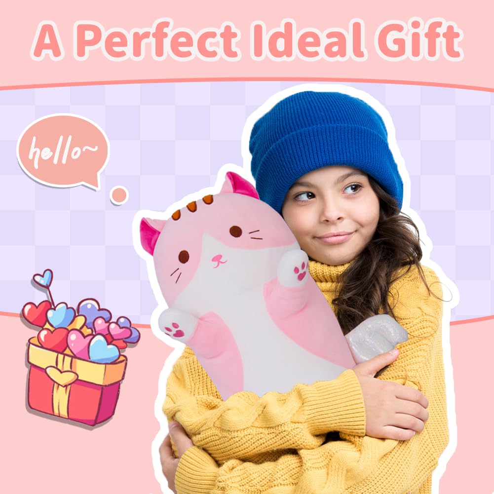 Yeqivo winged design cat plush for imaginative play