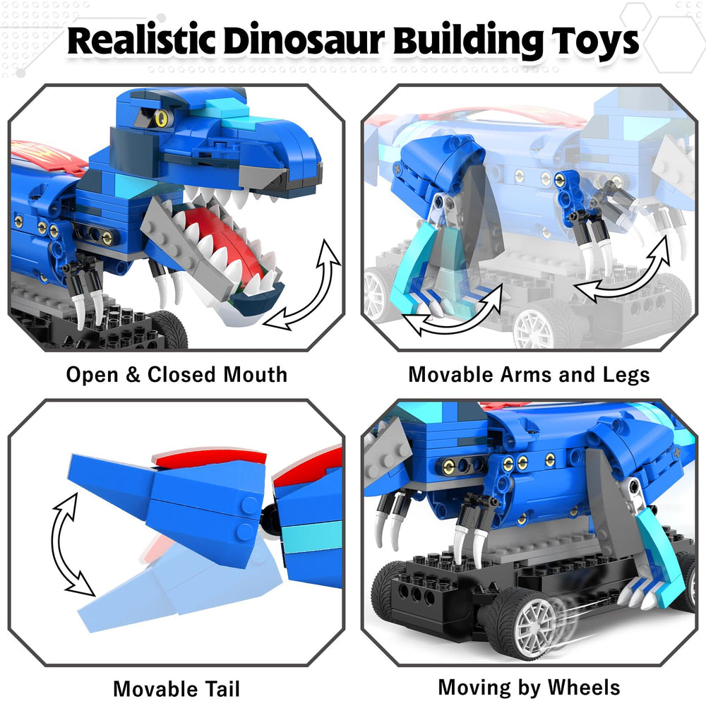 Yerloa app-controlled dinosaur with Bluetooth for flexible play modes.