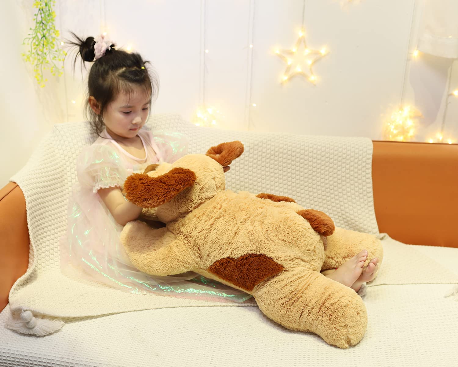 YESGIRL cotton-filled plush balances softness with comforting heft