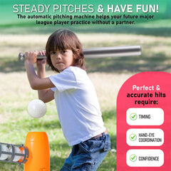 YESMARKS lightweight plastic baseball bat for safe, easy swings