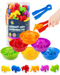 Yetonamr counting dinosaurs 36-piece set supports early math exploration