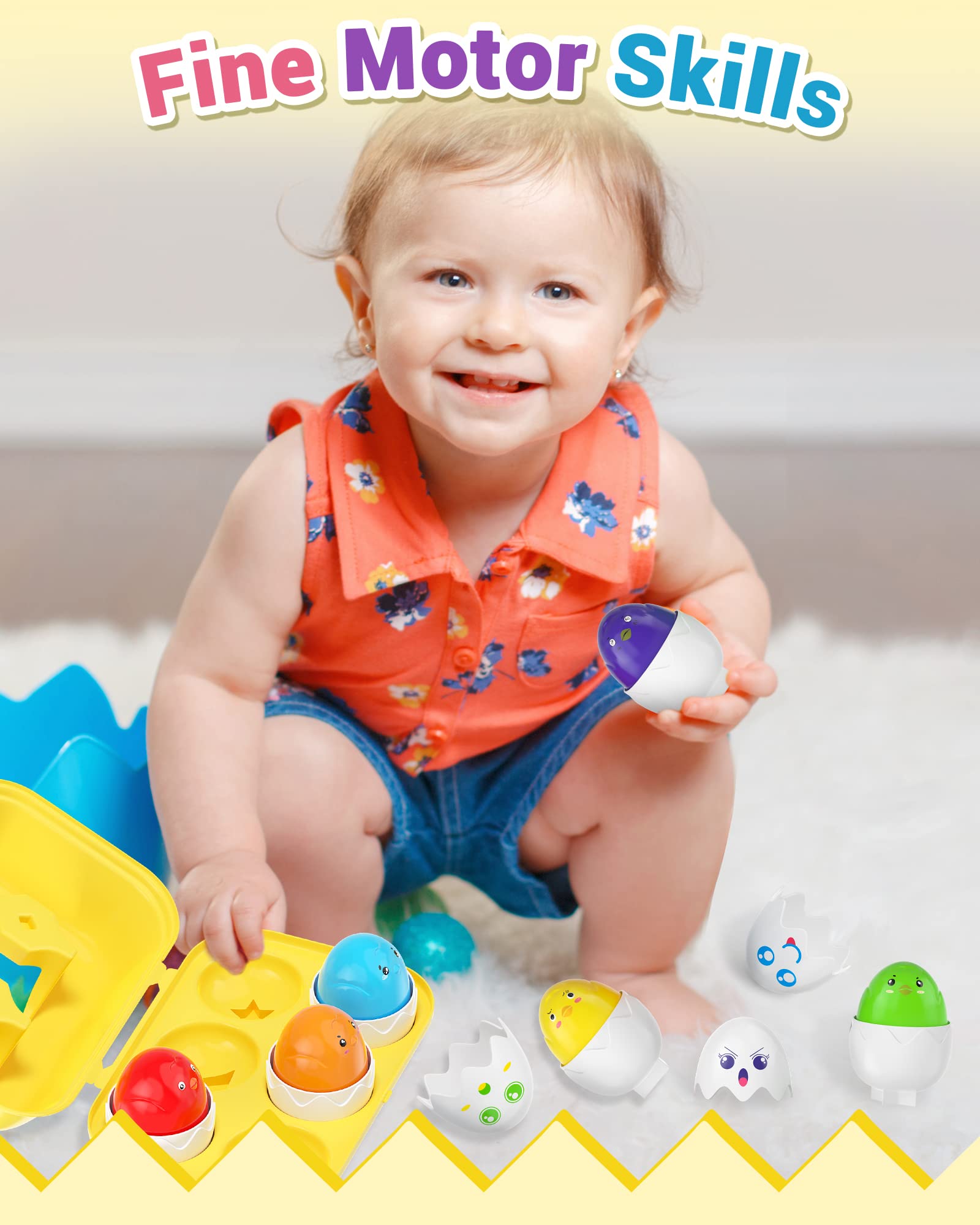 Yetonamr age-1-3 friendly set is perfect for Easter baskets and gifts