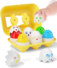 Yetonamr color-match base helps toddlers practice color recognition and fine motor skills