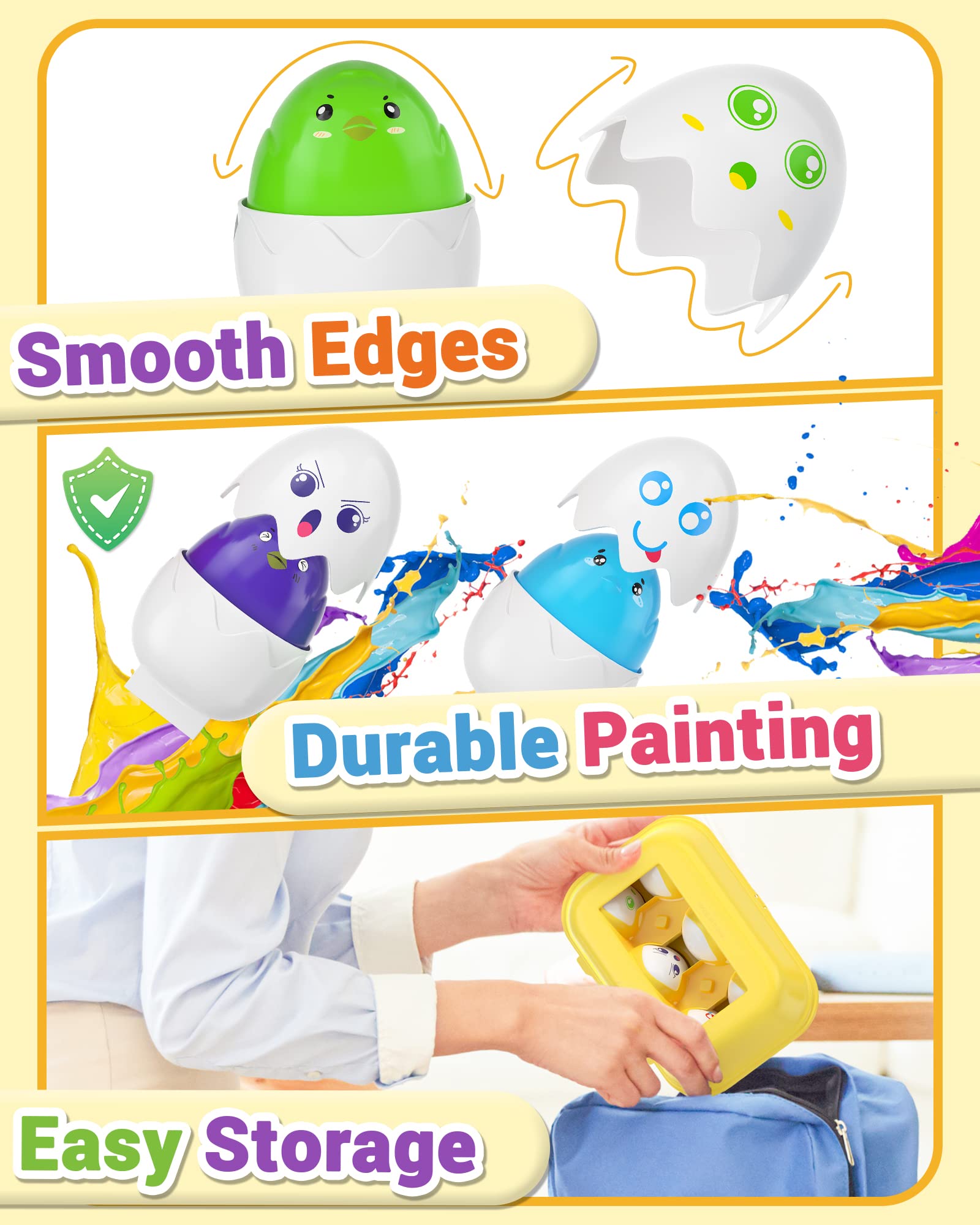 Yetonamr Easter basket gift promotes interactive, screen-free play at home or parties