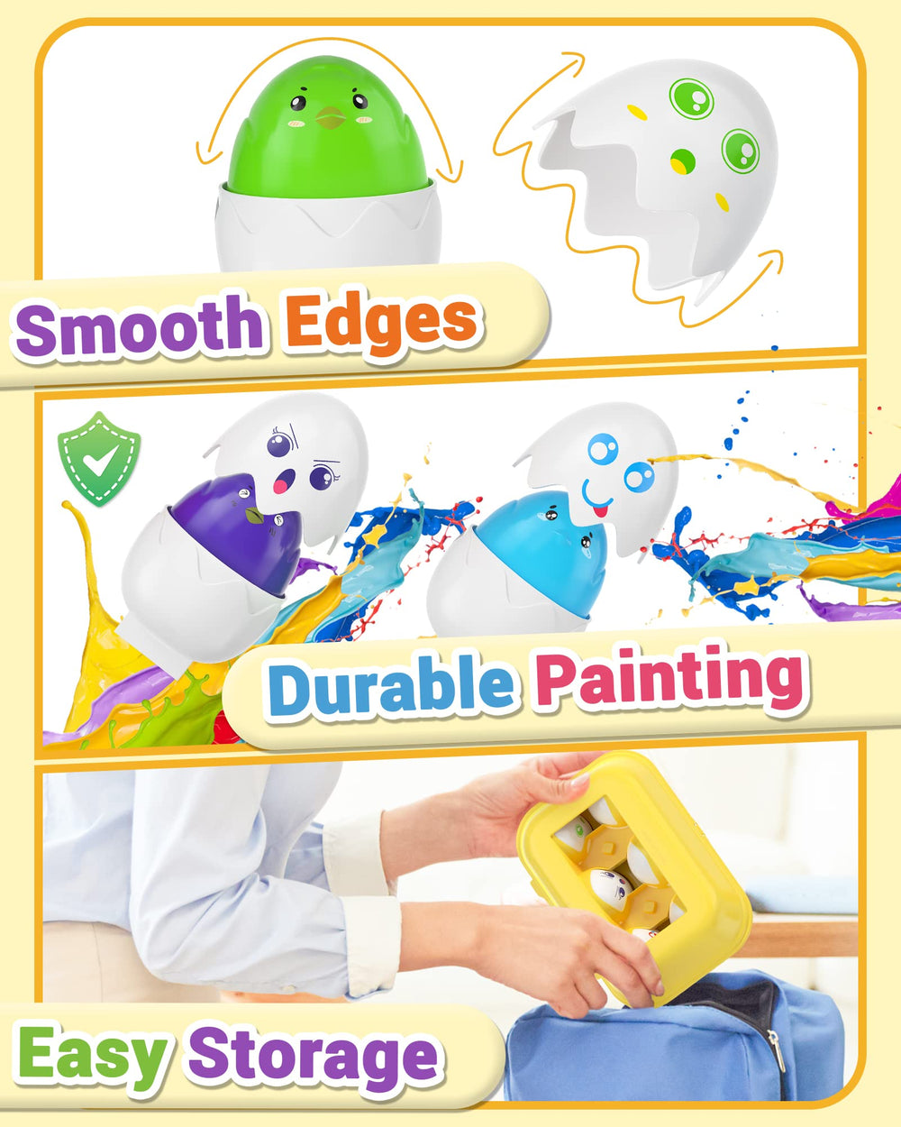 Yetonamr Easter basket gift promotes interactive, screen-free play at home or parties