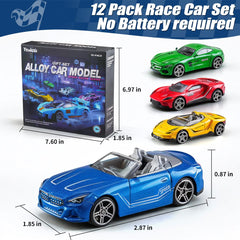 Yewkou 1:64 scale die-cast cars ready for collectible display.