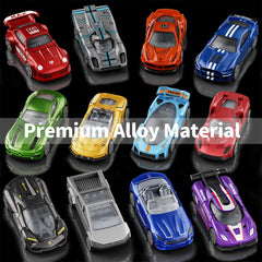 Yewkou 1:64 scale die-cast racing car with bright finish for action-packed play.