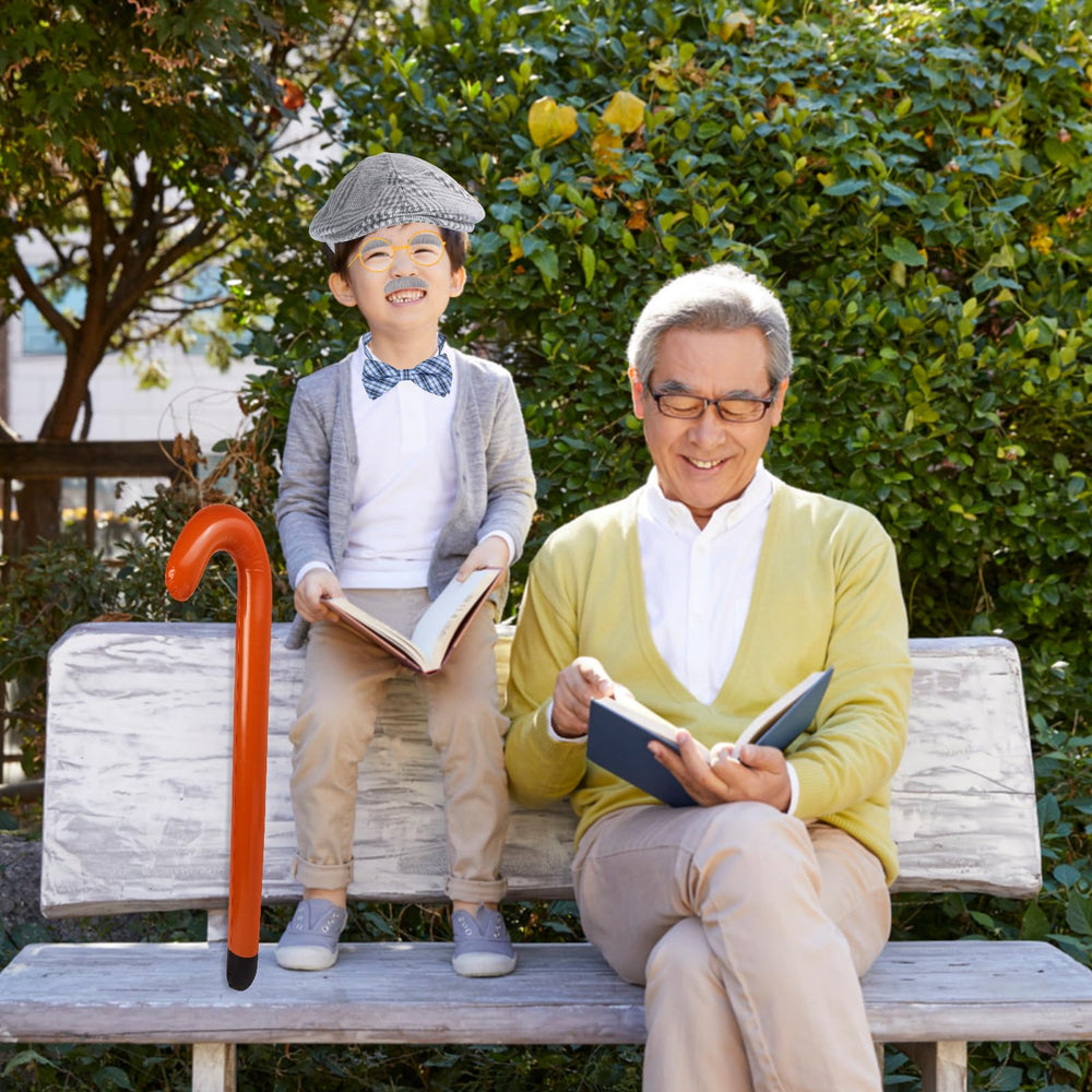 Yewong accessories help children create imaginative old-man roles at parties.