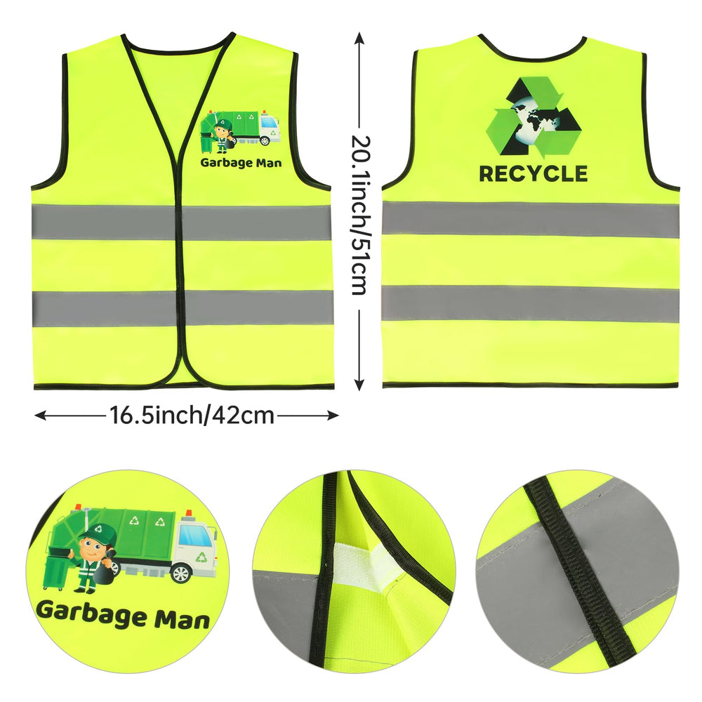 Yewong recycle logo Tucker cap enhances eco themed dress up for career day