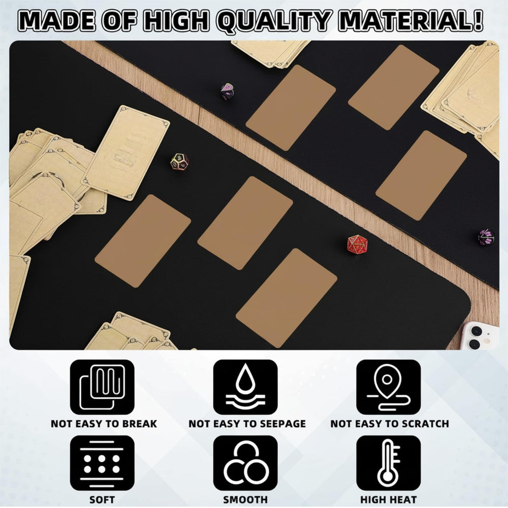 Yexiya 14x24 inch card mat ideal for trading card games.