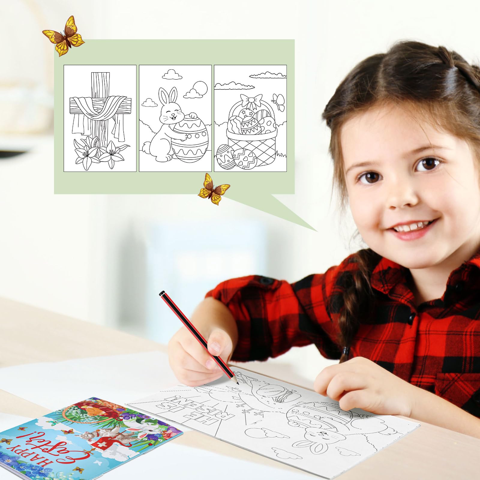Yexiya Easter basket packaging visuals; easy to place in gift baskets.