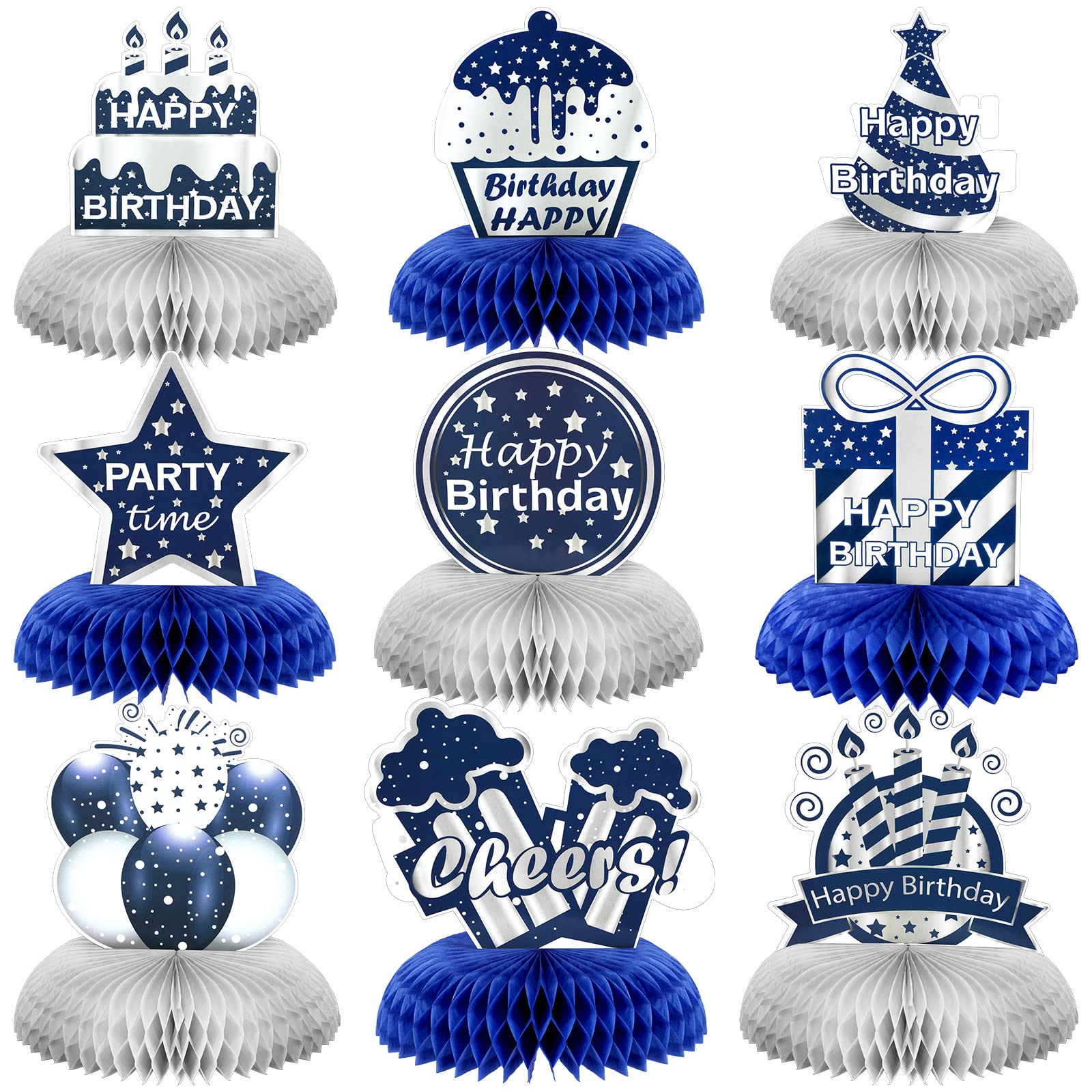 Yexiya happy birthday balloon centerpiece for stylish party decor