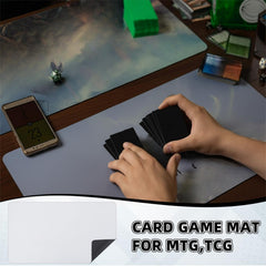 Yexiya versatile game mat protects tables across board games.