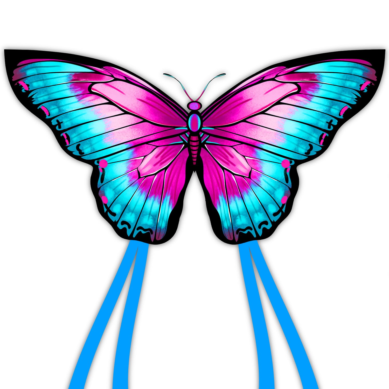YFAFENGS butterfly kite enhances outdoor family fun