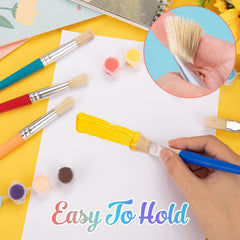 YGAOHF 6-5-inch long handles provide comfortable toddler grip.