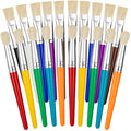 YGAOHF kids round brush with easy grip for washable paints.