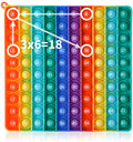 YGC LAOMI P00p multiplication table tiles promote hands-on math learning and engagement.