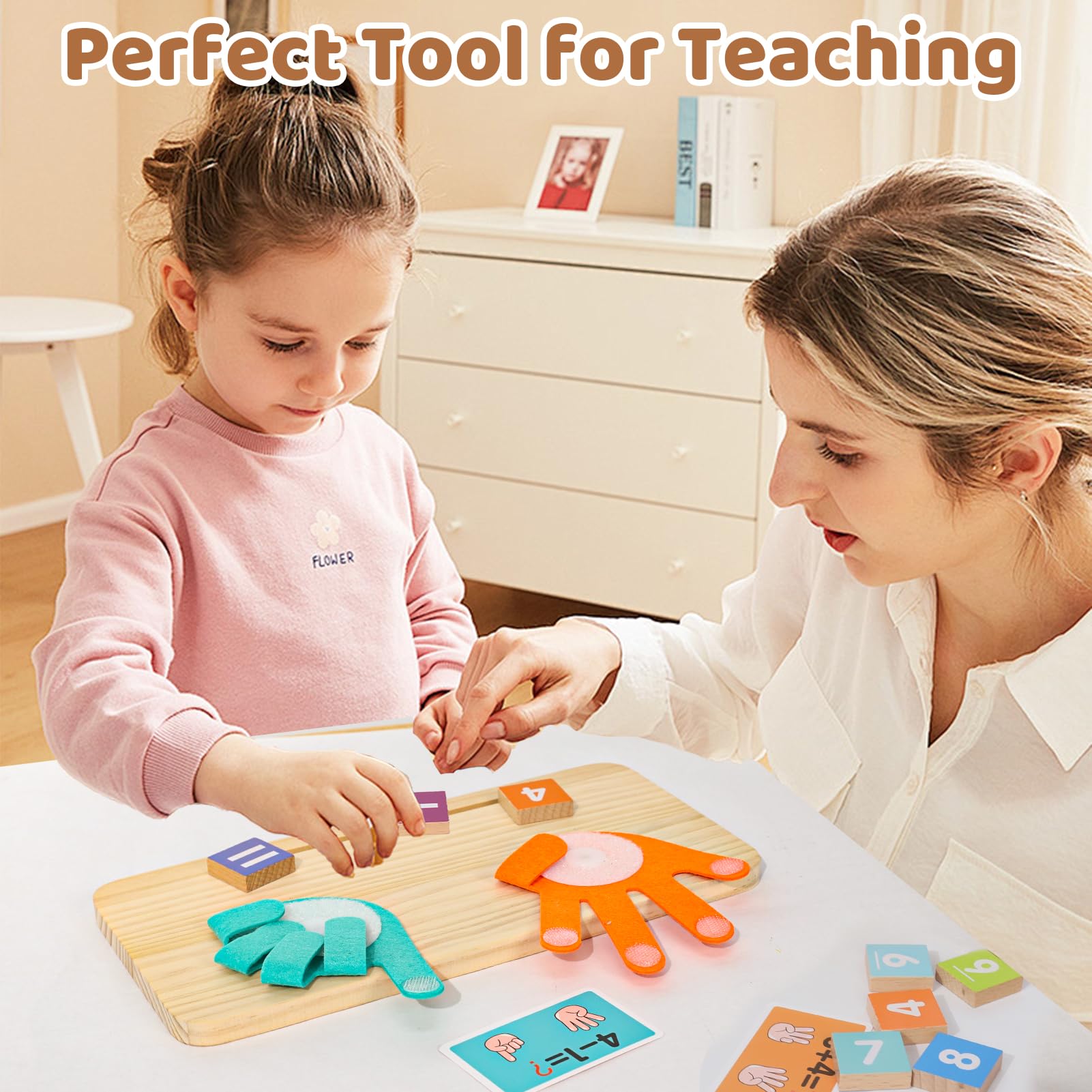 YGJT learning flashcards double-sided encourage visual counting and directional practice.