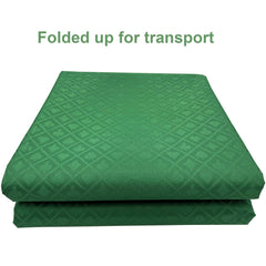 YH Poker green fabric resists water and tearing for durable coverage