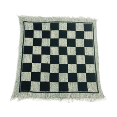YH Poker reversible braided rug 26x26 for soft, durable gaming space