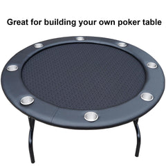 Iron from the backside of YH Poker fabric to remove fold lines.
