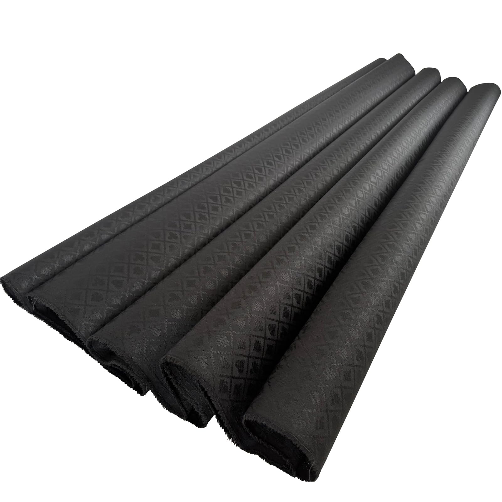 Close-up of durable polyester weave on YH Poker speed cloth.