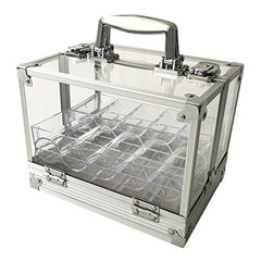 YH Poker Yuanhe 600 chip carrier in clear acrylic for secure transport