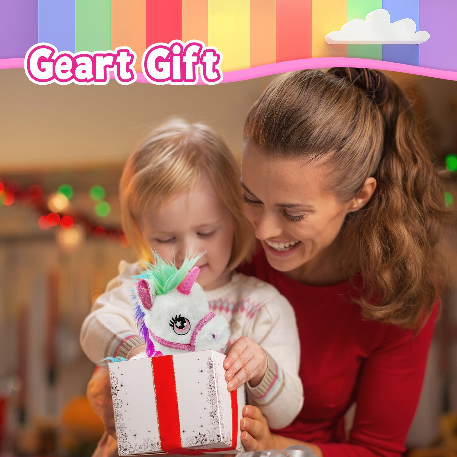 YH YUHUNG unicorn toy grooming comb for pretend care