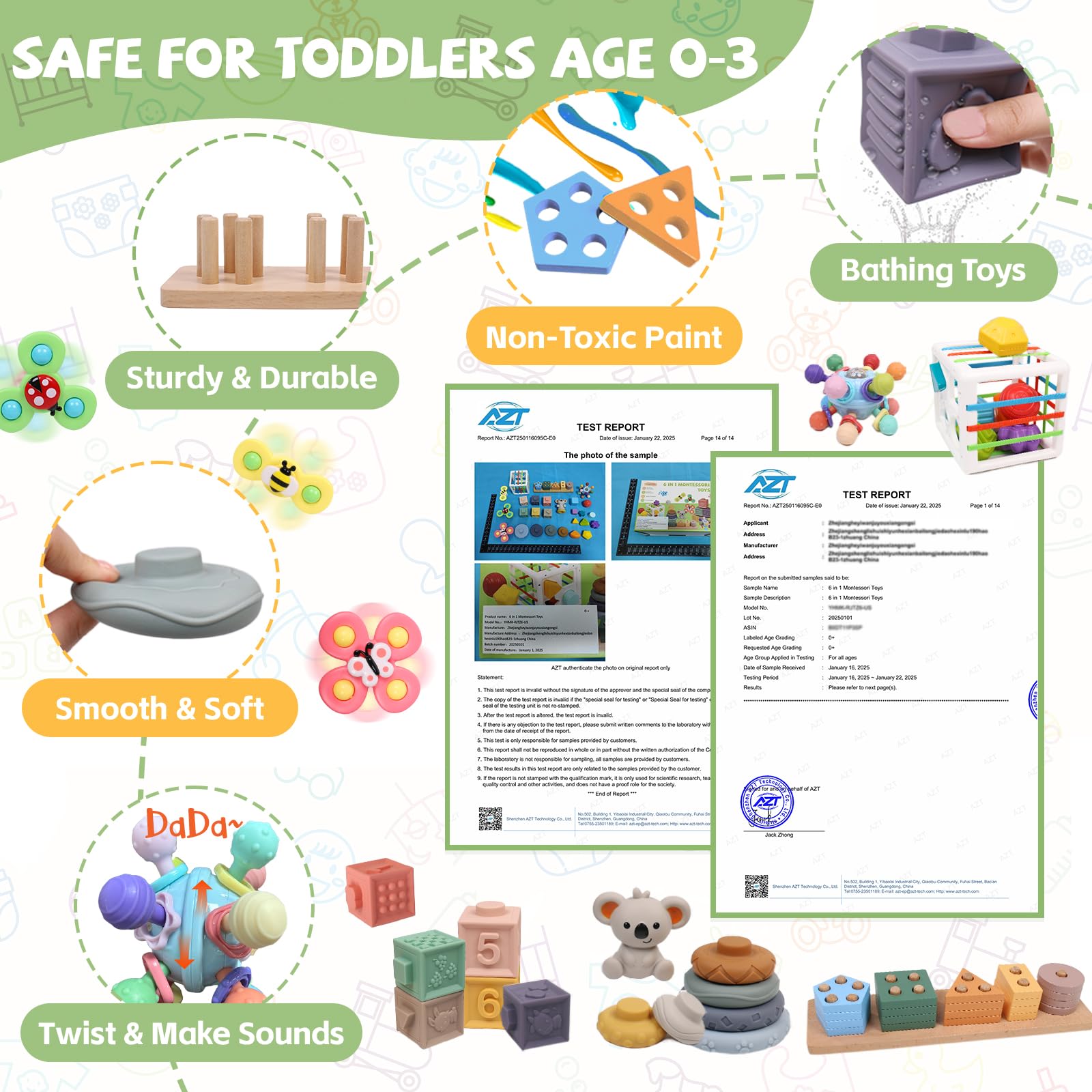 YHHYTOY shape sorter cube promoting shape recognition and problem solving.