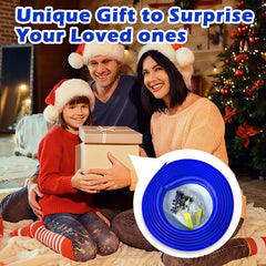 YHJZ blue flex track assembly features bright, kid-friendly design.