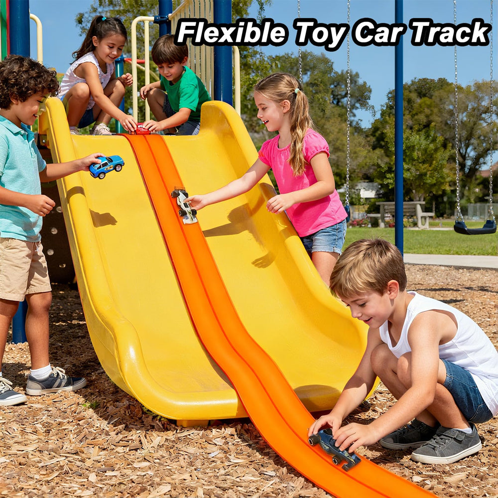 YHJZ durable PE material ensures lasting race play sessions