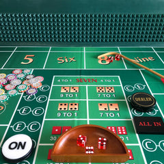 YH Poker poker nights and craps dice games table top image