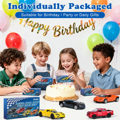 YHXKJ durable, alloy body cars withstand daily play.