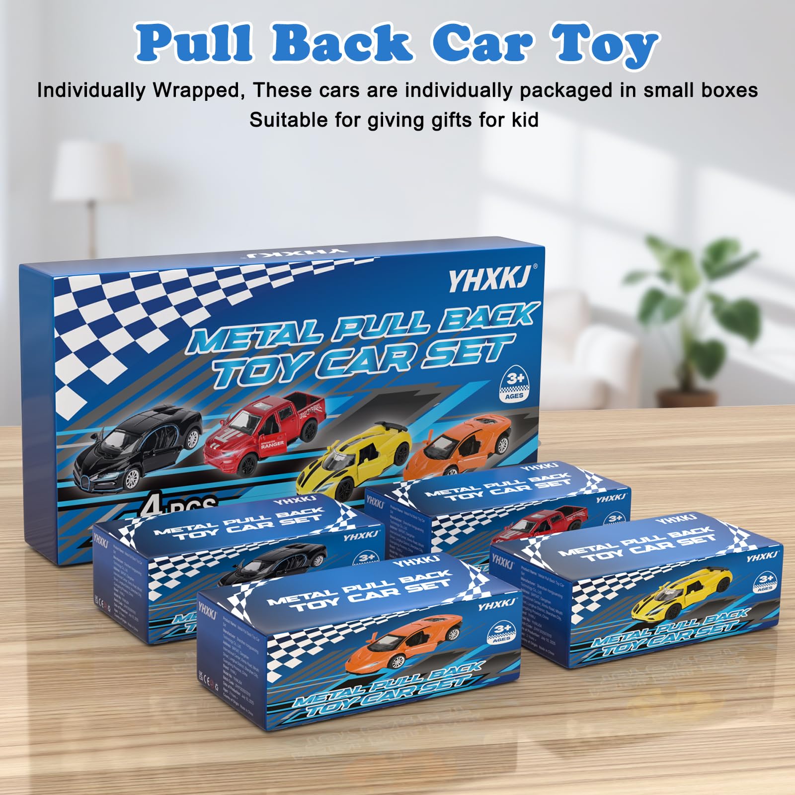 YHXKJ sports, truck, sedan, racing variants in one set.