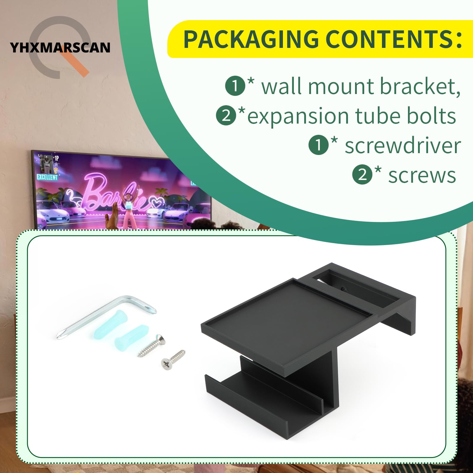 YHXMARSCAN Nex side view shows compact, space-saving mounting solution.