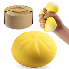 YHYAQYHYAX squishy dumpling toy front view for stress relief and tactile play