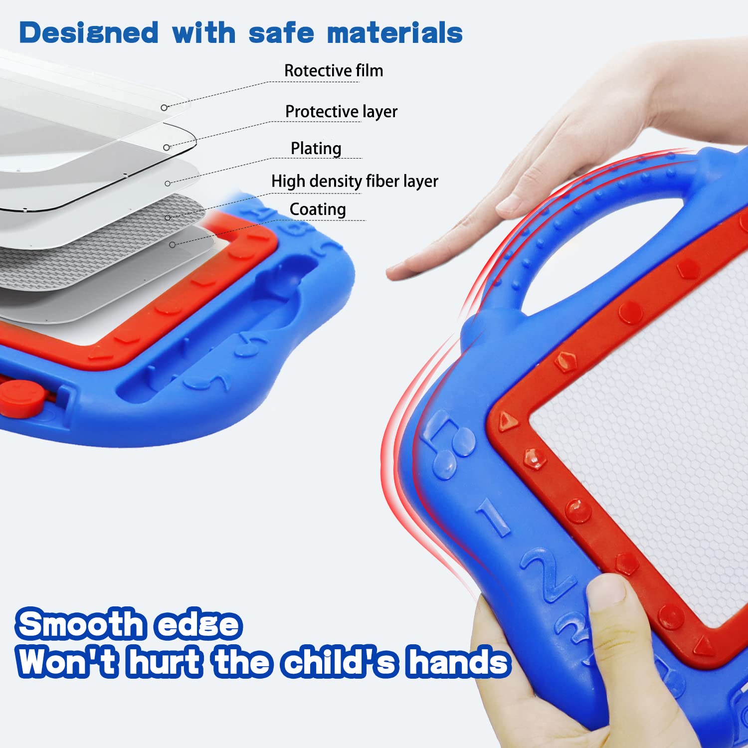 YI-YANG-AII easy-erase doodle board keeps drawings fresh and reusable
