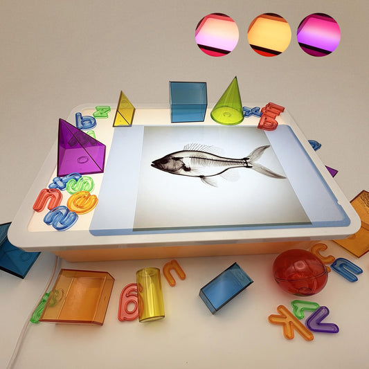 Yichushisu lightbox for kids: unboxing setup encourages curious play