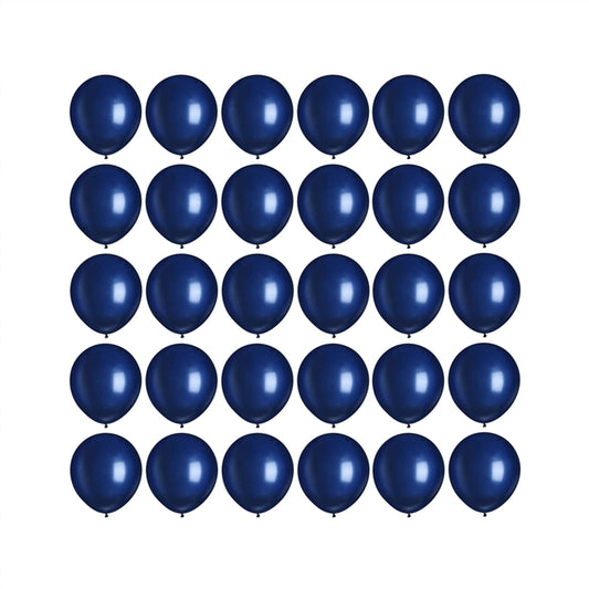 YicUik navy blue 5-inch balloons ideal for birthday party decorations and balloon bouquets.