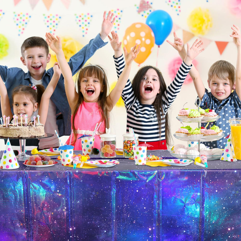 YIDAKO sky-theme decor space tablecloth enhances space party ambiance