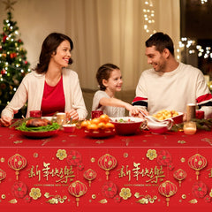 YIDAKO disposable rectangle tablecloth for quick setup and cleanup