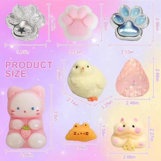 Yidayes chick squishy for soothing squeezes during study